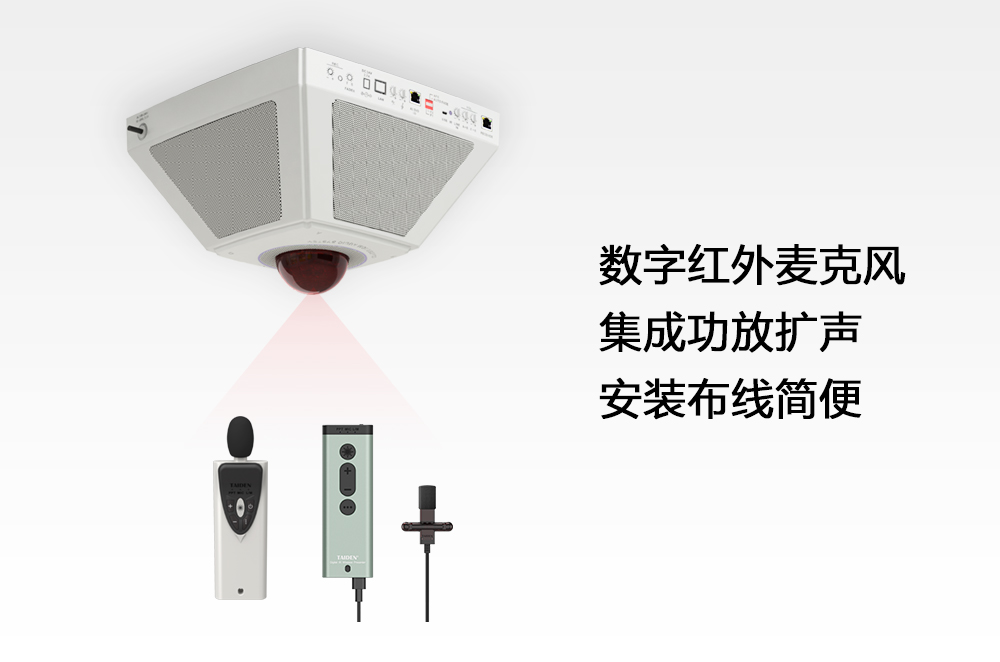 TES-5685数字红外无线教学扩声系统